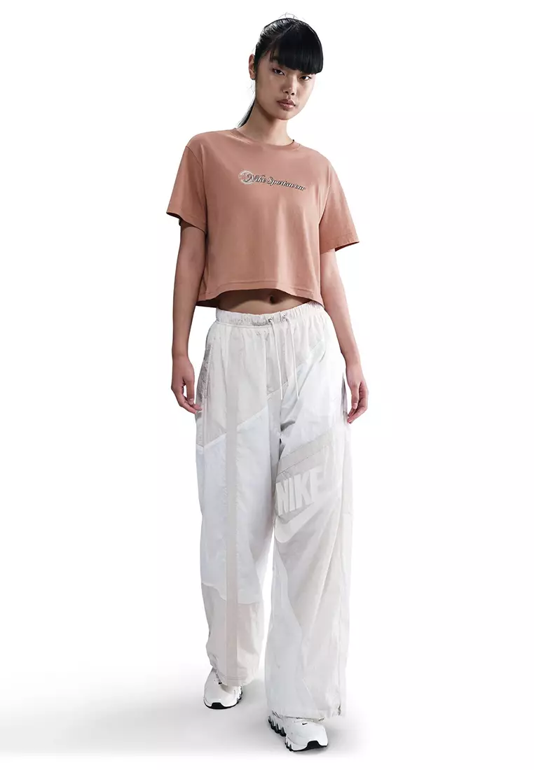 Sportswear Club Loose Cropped T-Shirt