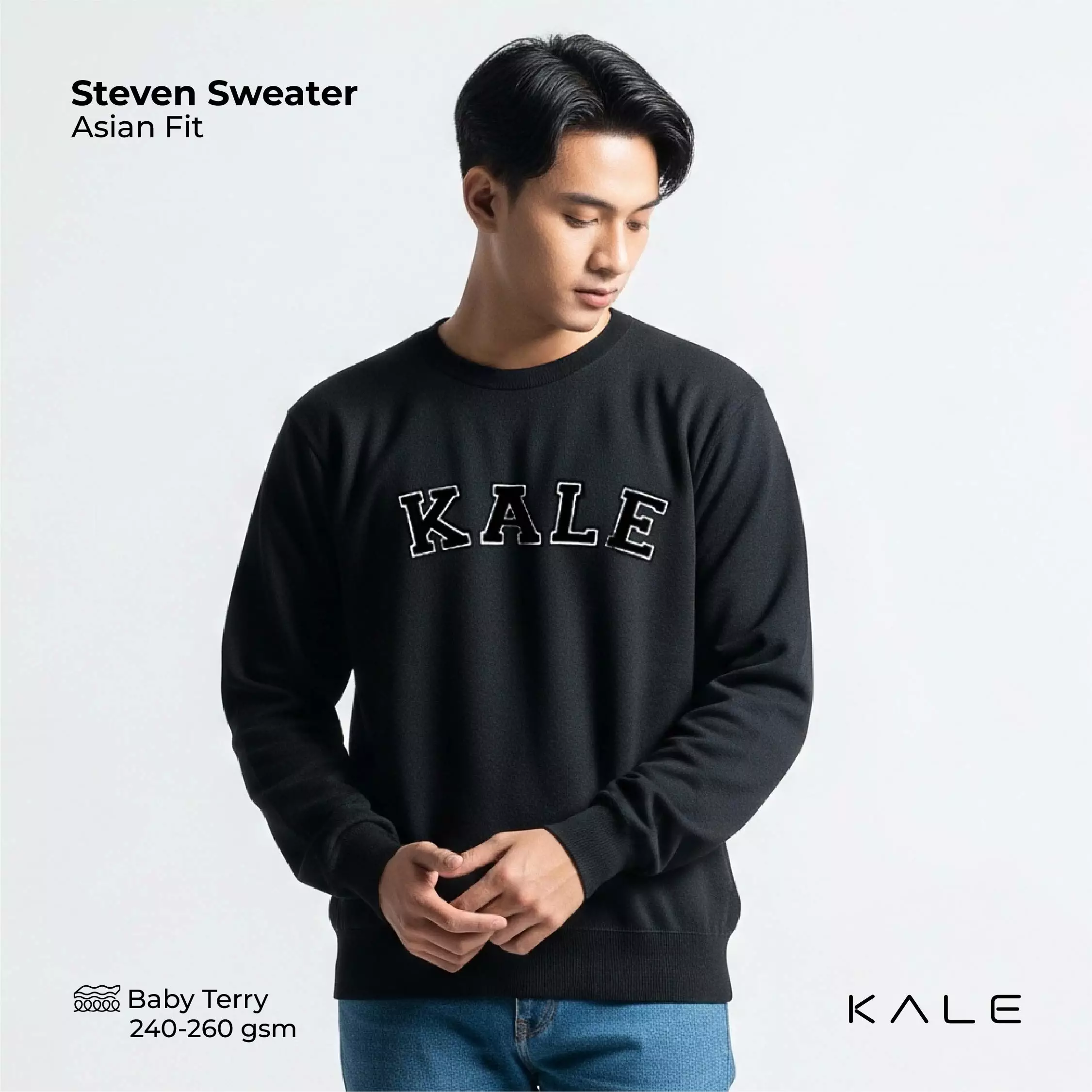 Kale Steven Black / Sweater Pria