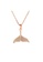 Air Jewellery gold Luxurious Mermaid Tail Necklace In Rose Gold 20980AC88E01F1GS_1