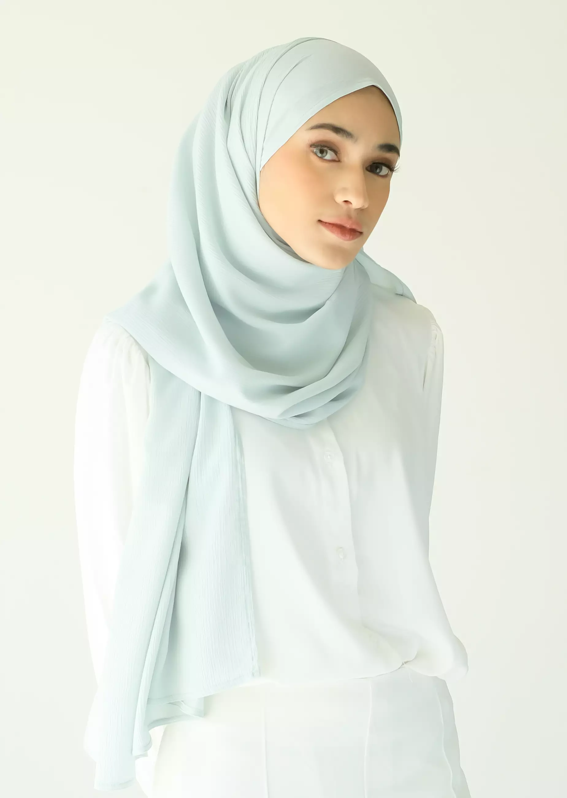 Sheera Shawl Blue Mint