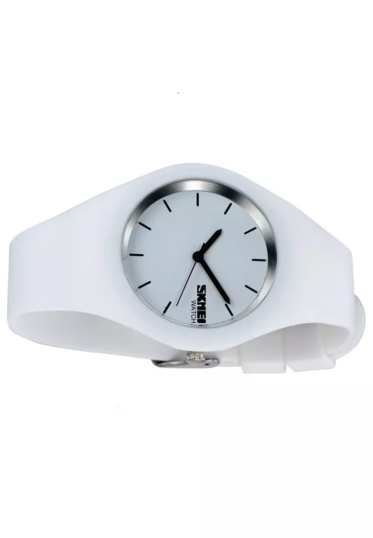 Jam Tangan Kasual Analog Wanita Waterproof Strap Tali Material Silicone SS11 ORIGINAL