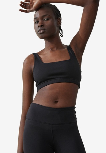 Cotton On Body Square Neck Crop Tank Top | ZALORA Malaysia