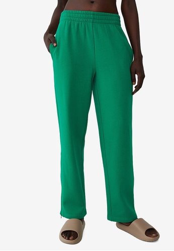 Cotton On green Classic Straight Trackpants BFE07AA2E8464DGS_1