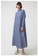 Touche Prive blue Pocket Detailed Poplin Dress 96A07AAB31DE2CGS_4