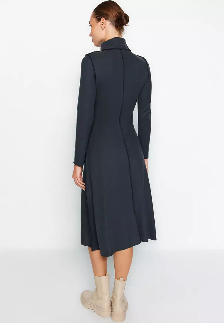 Stitching A-Line Dress