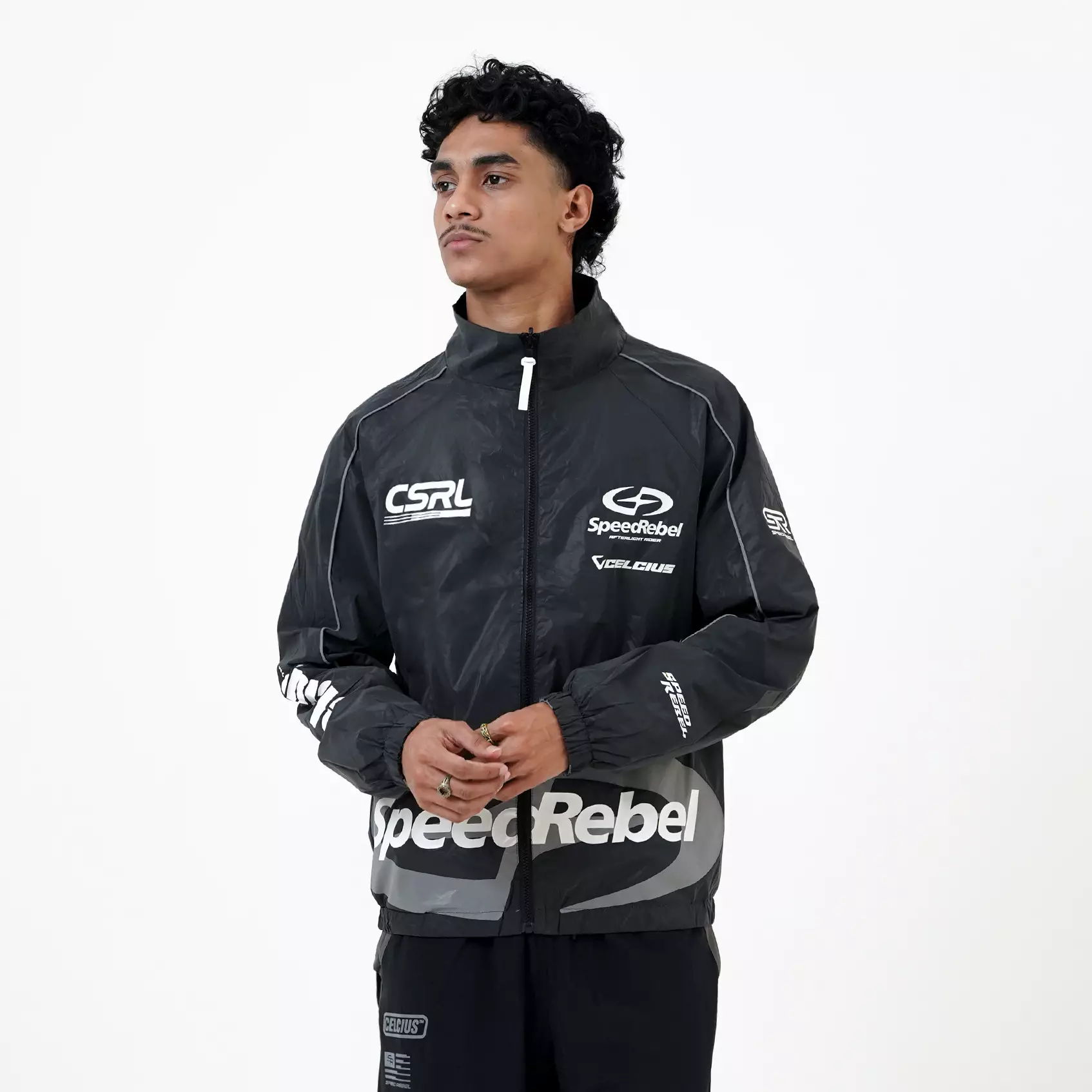 CELCIUS Speed Rrebel Reversible Reflective Jacket I31000387C Grey