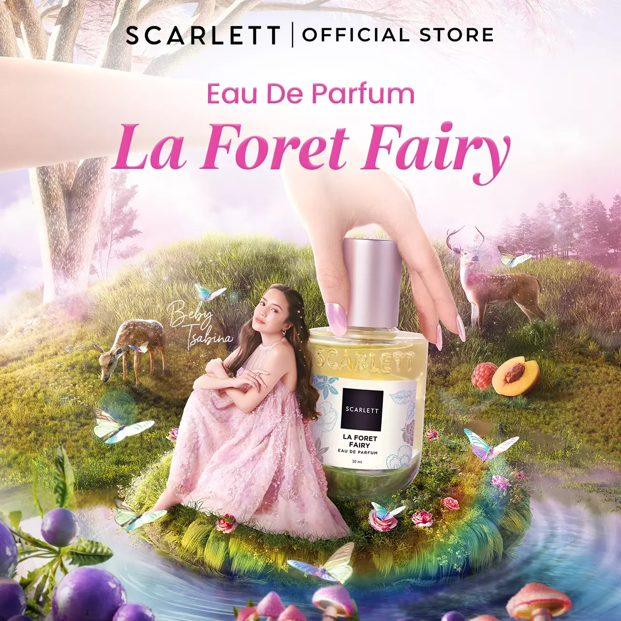 Scarlett Whitening Eau De Parfum La Foret Fairy 30ml