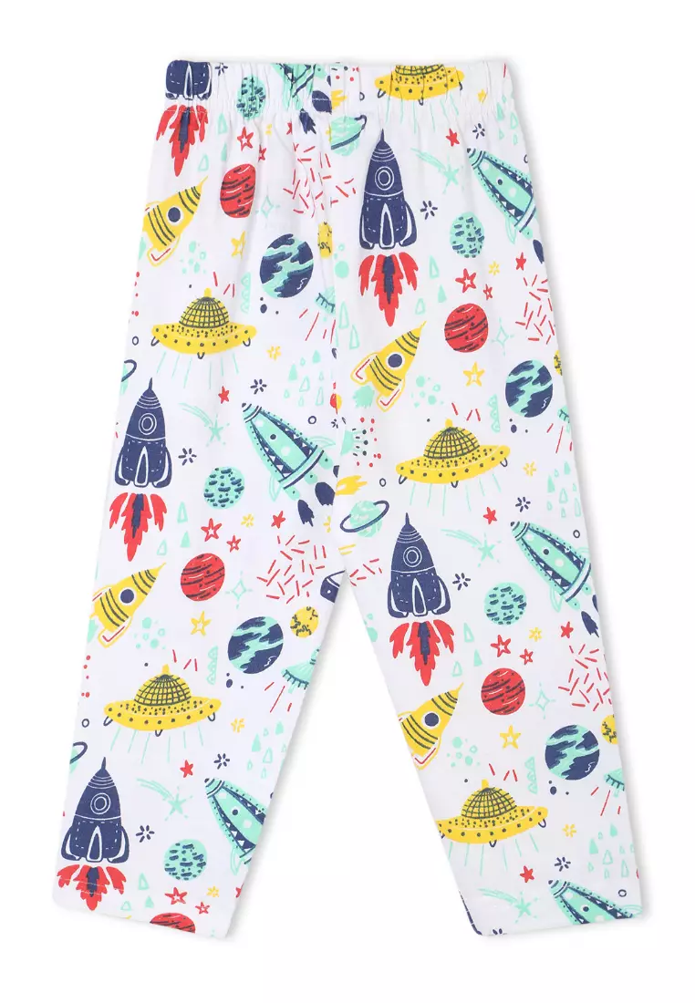 Baby And Kids Pajama Nightsuit Set - Tour to the Space
