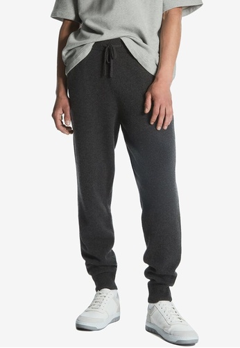 COS grey Relaxed-Fit Cashmere Joggers C86B1AA74D8462GS_1