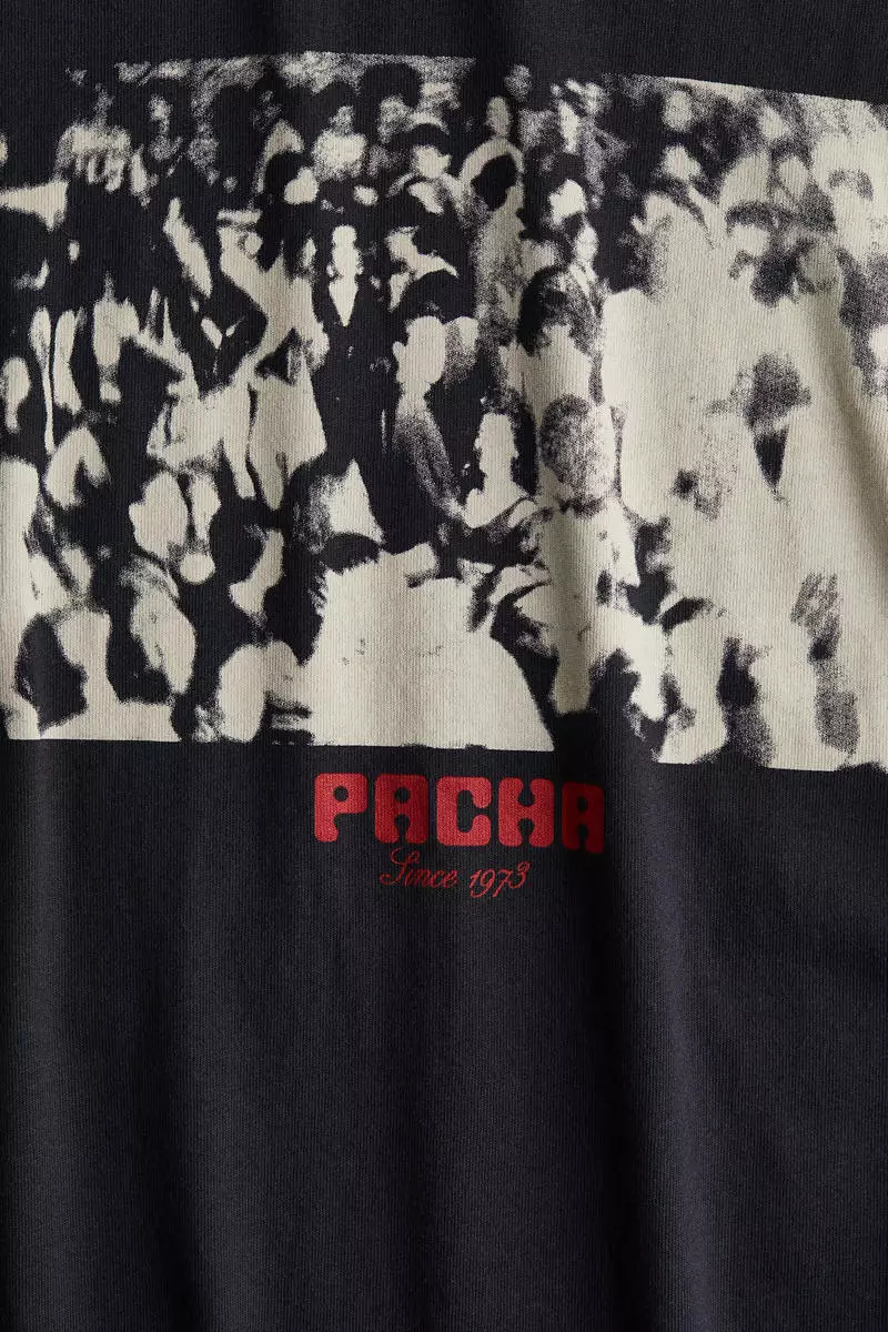 Oversized printed T-shirt