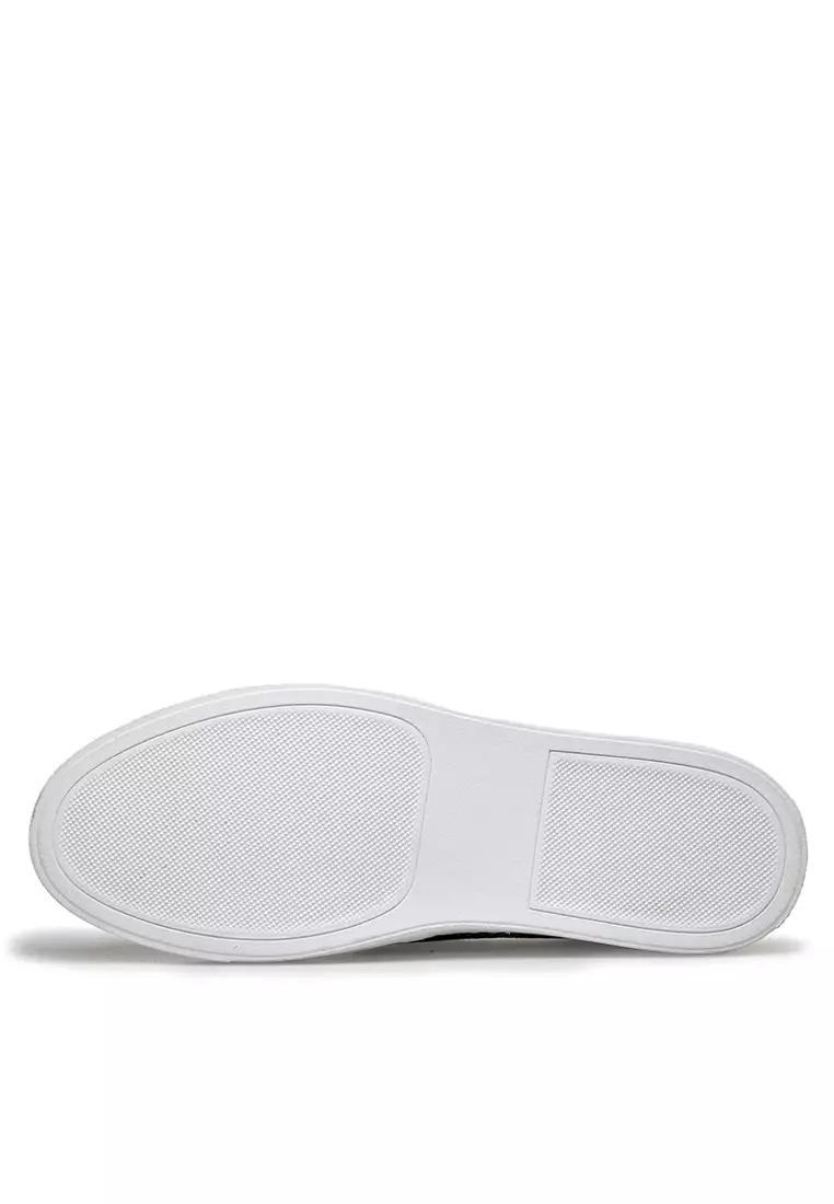 Hollowed Out Style Leather Slip-Ons YQ115804-21