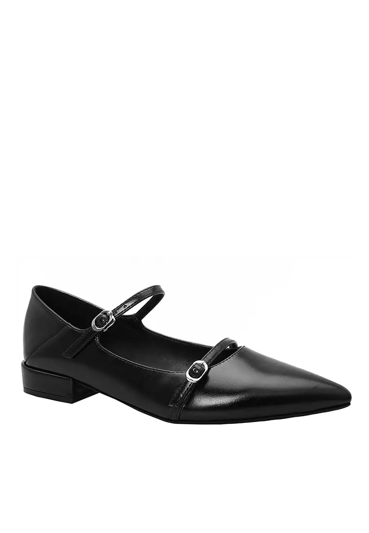 2.5CM Retro Pointy Mary Jane Shoes TE578-25