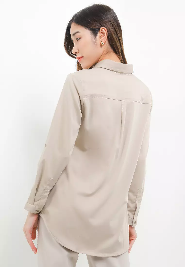 Femme Kemeja Slim Fit