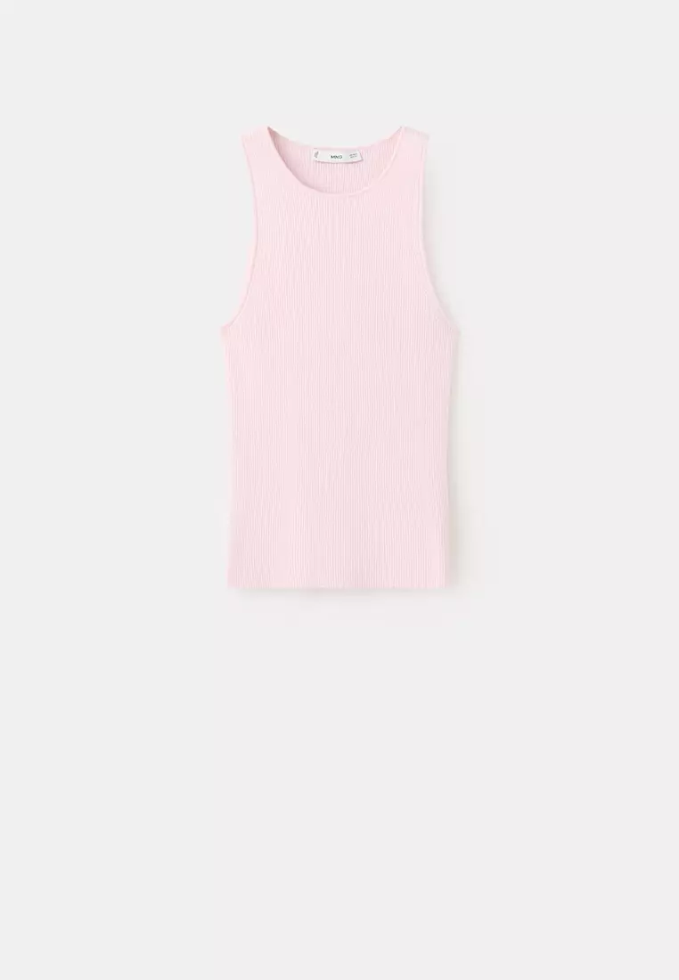 Fitted Fine-Knit Top