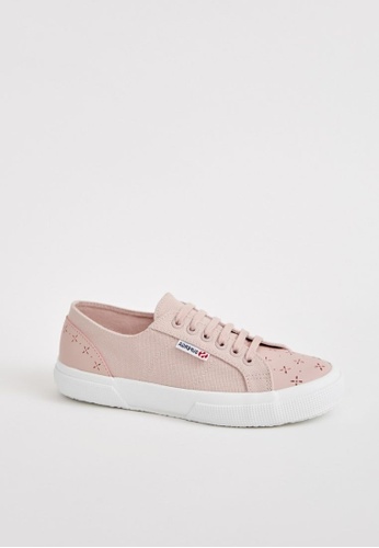 pink superga sneakers