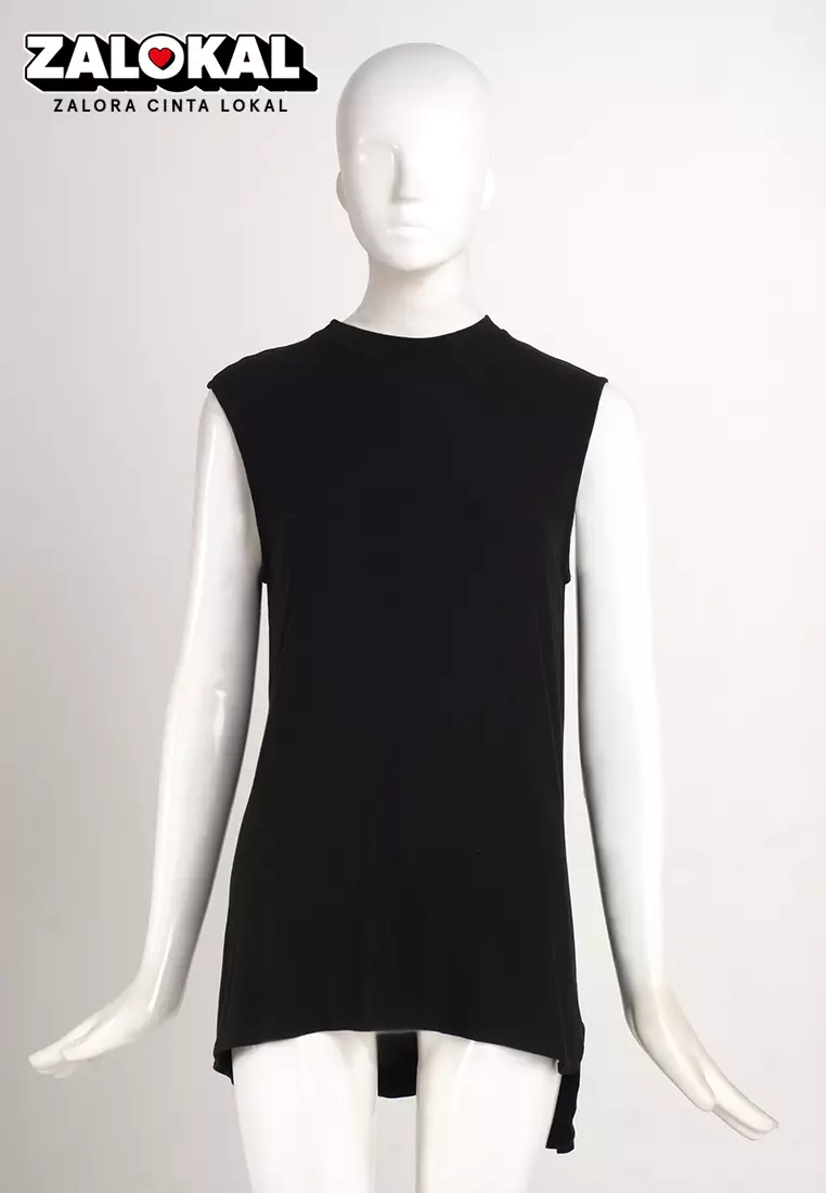 Millie Inner Sleeveless Black | Inner Tanpa Lengan