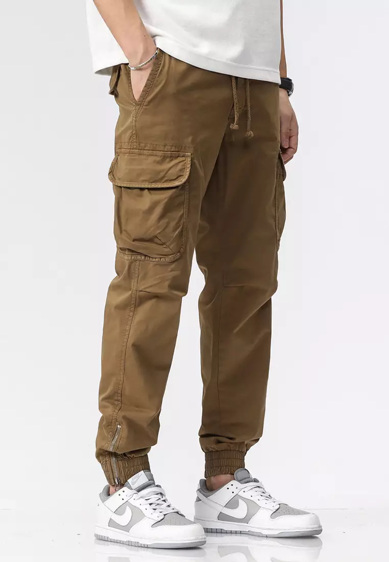 Versatile Pockets Cargo Pants GJL688
