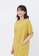 so that's me yellow High Twist Cotton Drop Shoulder Tee Dress Top Mustard DE813AAA3F4EF9GS_7