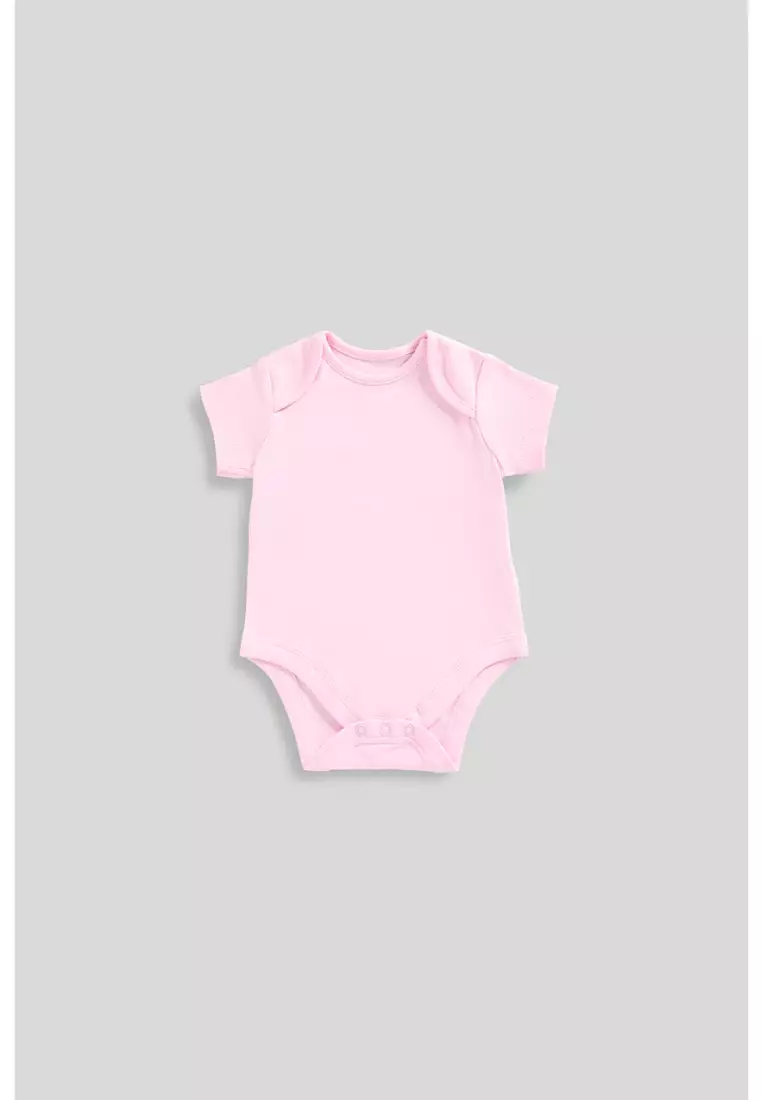 Garden Short-Sleeved Bodysuits - 5 Pack