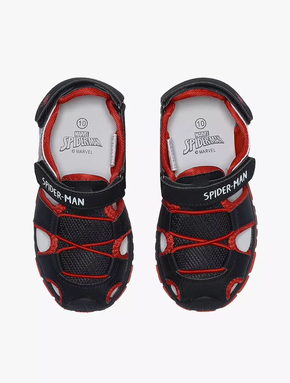 Payless Marvel Childrens Spiderman Sandals - Black_06