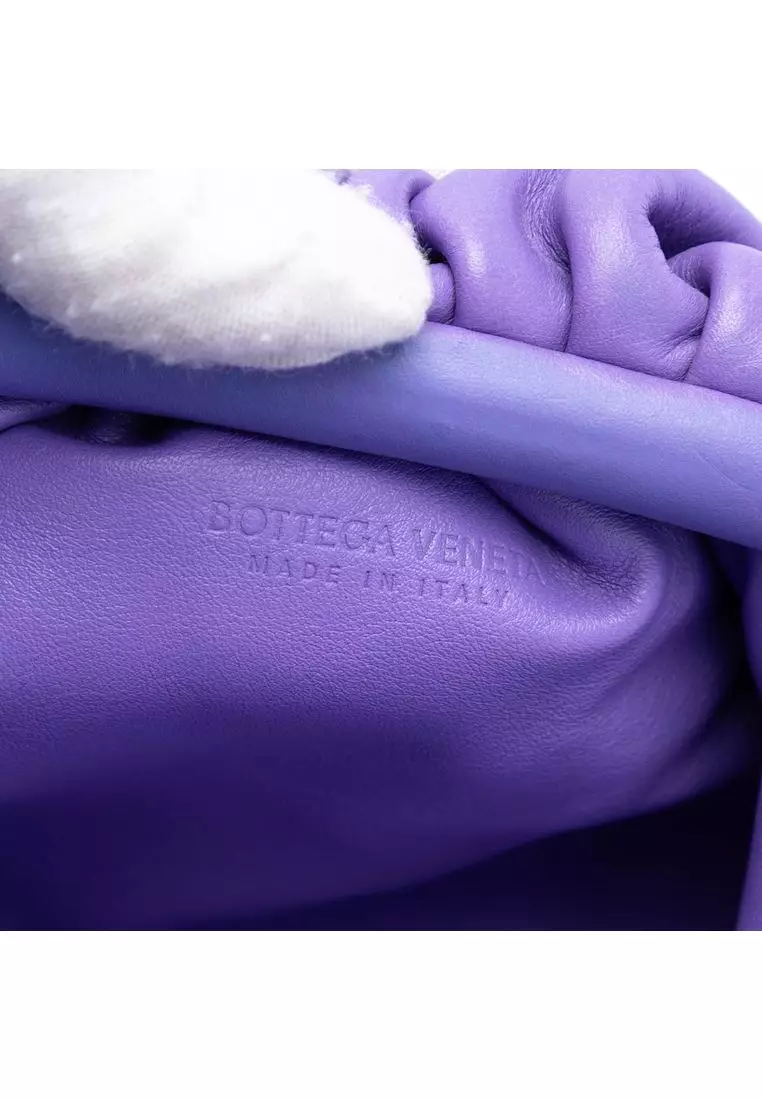 Bottega Veneta Pre-Loved Bottega Veneta Lambskin The Mini Pouch