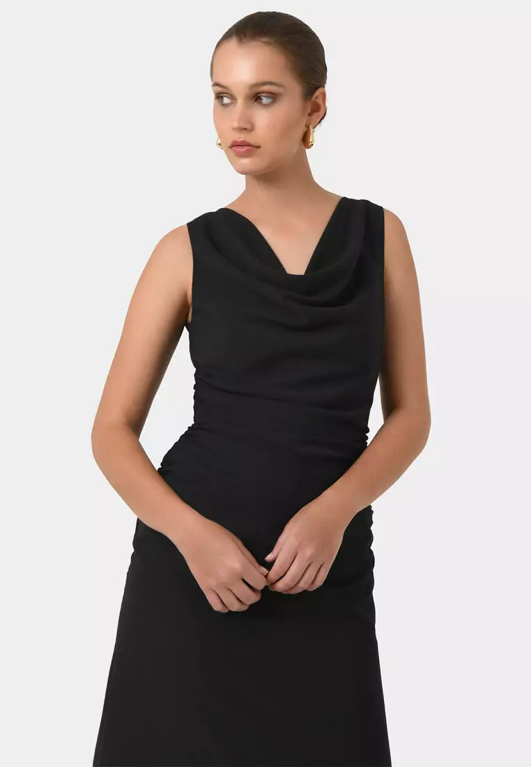 Serena Cowl Neck Dress