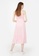 Gen Woo pink Gingham Maxi Dress 03D67AA5E687C6GS_3