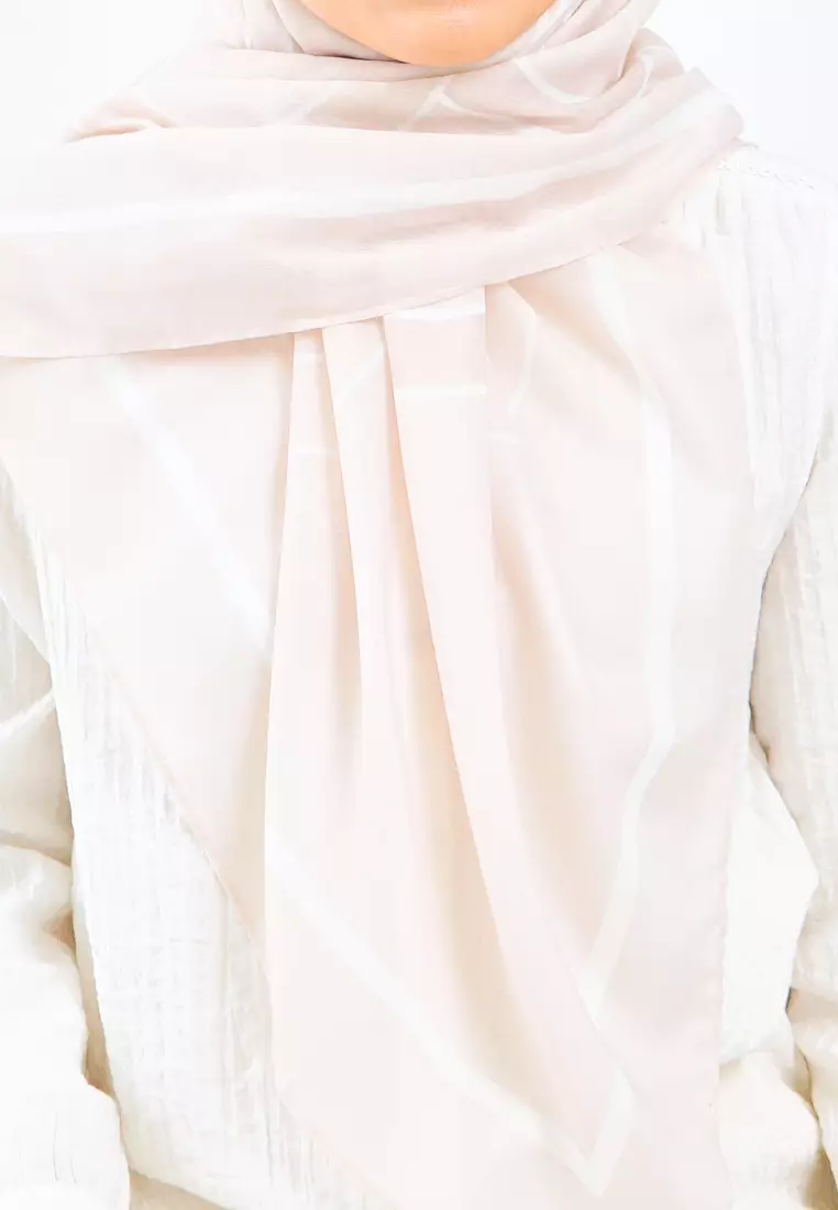 Charming Square Hijab 053