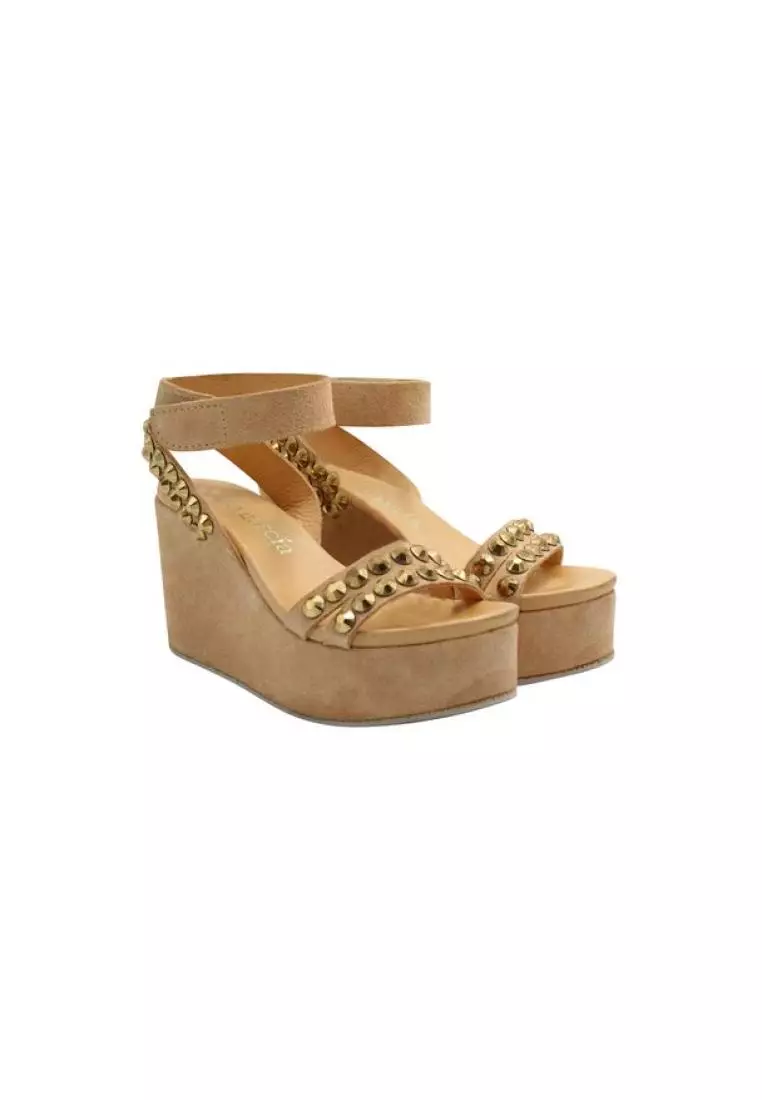 Buy nude wedges online