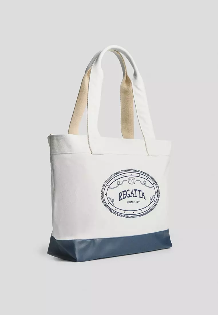 Emblem Canvas Tote Bag