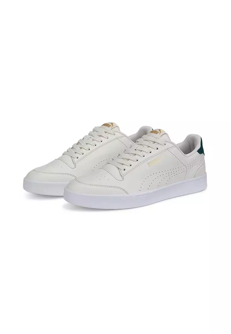 Puma men's smash leather on sale perf sneaker