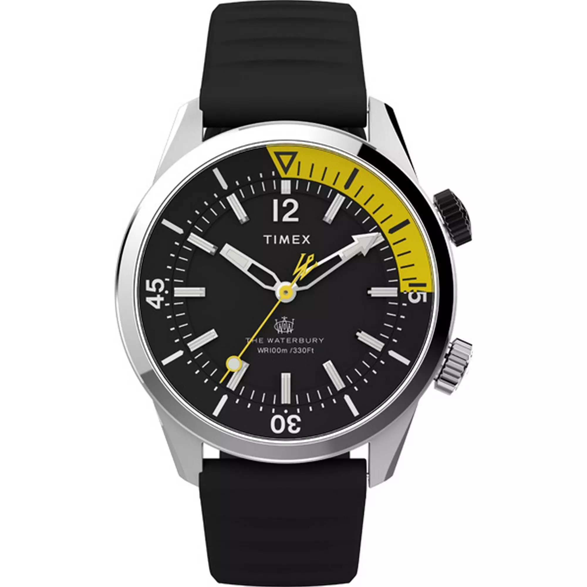Jual Timex Jam Tangan Pria TIMEX TW2V73400V5 Waterbury Black Original ...