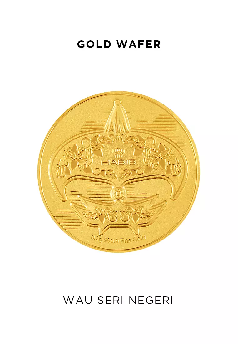 HABIB Wau Collection | 999.9 Gold Wafer (0.20g)