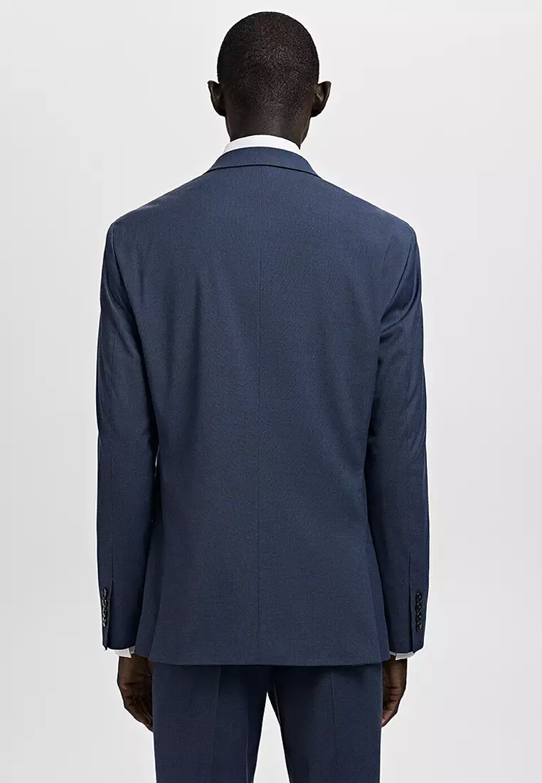Super Slim-Fit Suit Jacket In Stretch Fabric