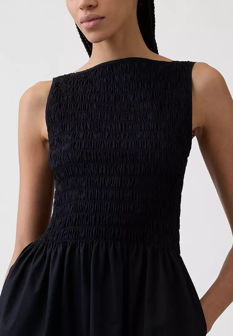 Smocked Mini Dress