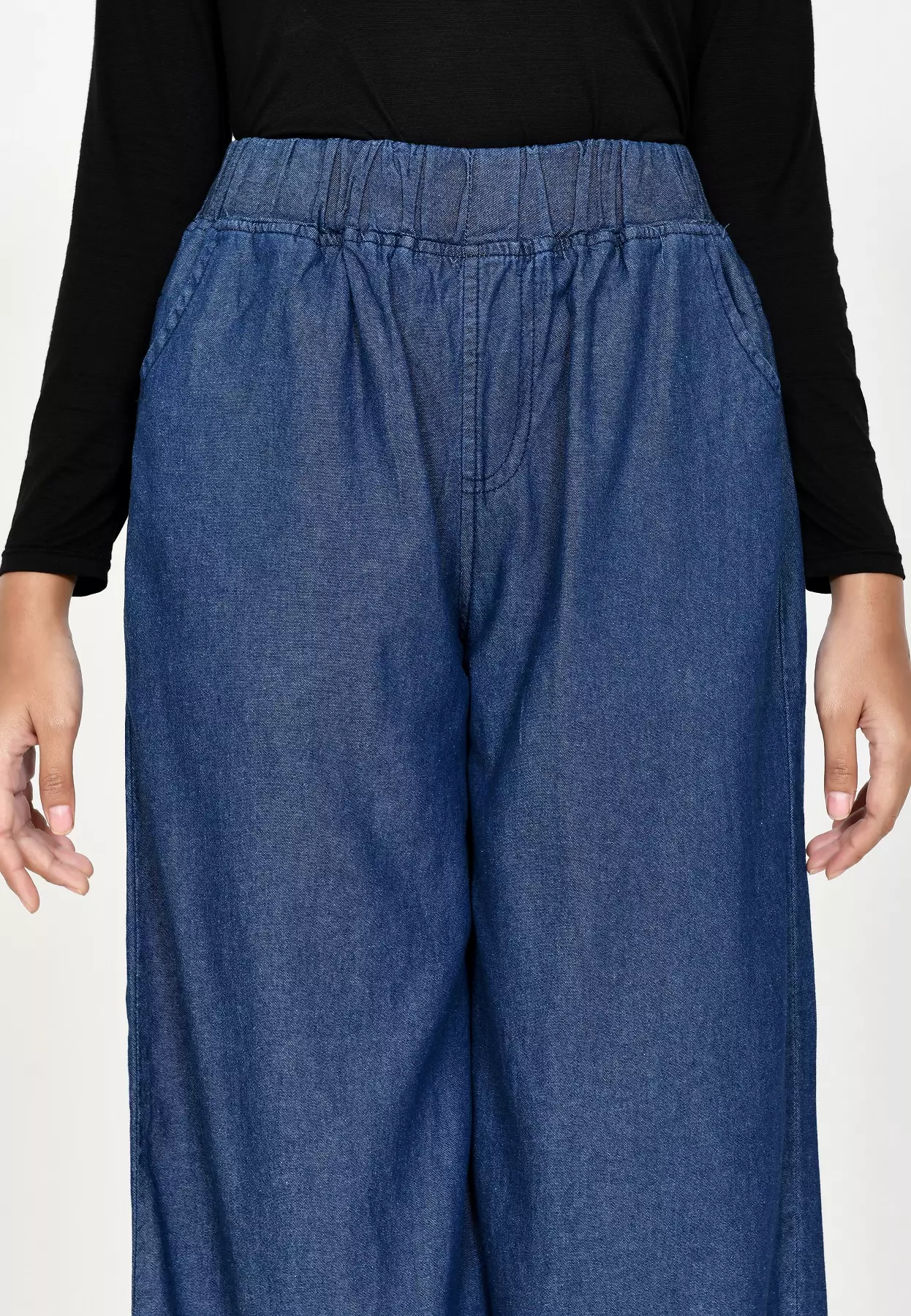 BUY 1 GET 1 FREE Denim Palazzo Kelly DARK BLUE + Kulot Korduroy COKLAT