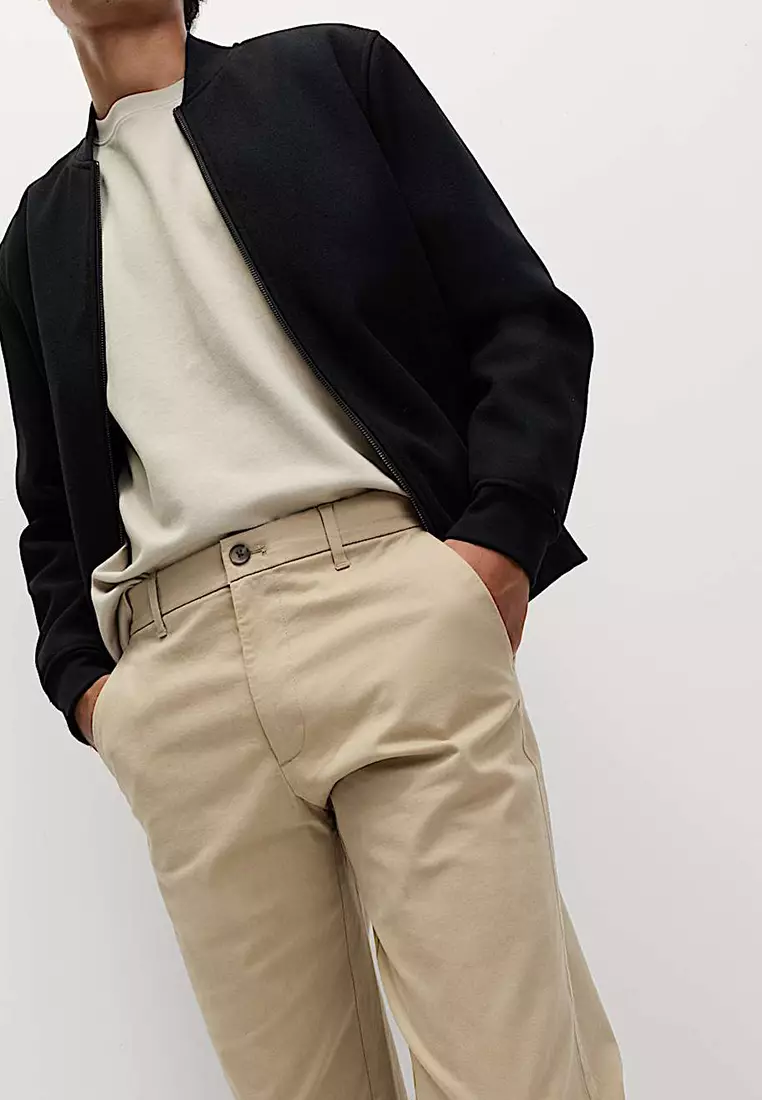 Regular Fit Stretch Chinos