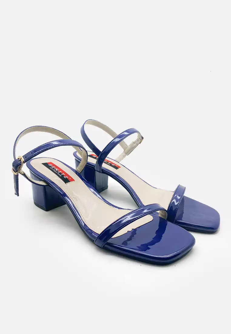 Jual Benitz Benitz Ankle Strap Block Heels Wanita Original 2025 ...