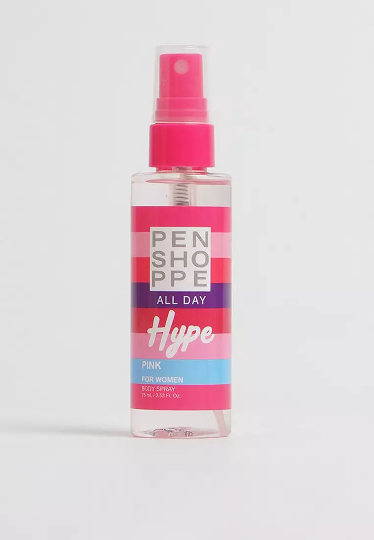 Buy Penshoppe All Day Hype Pink Body Spray For Women 75ml 2024