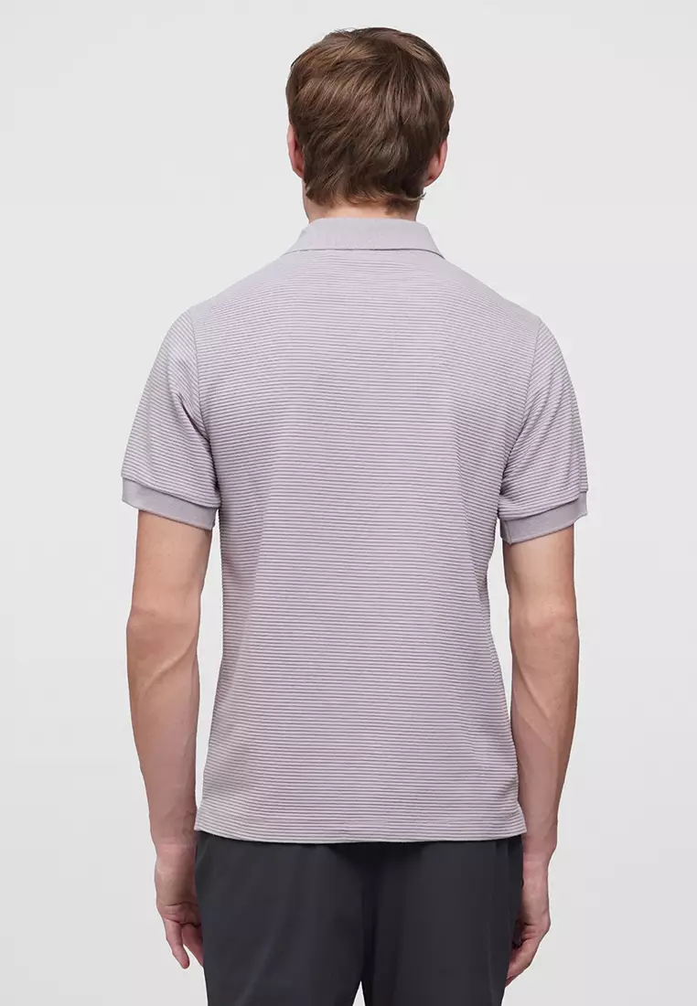 O.O.O. Textured Polo Shirt