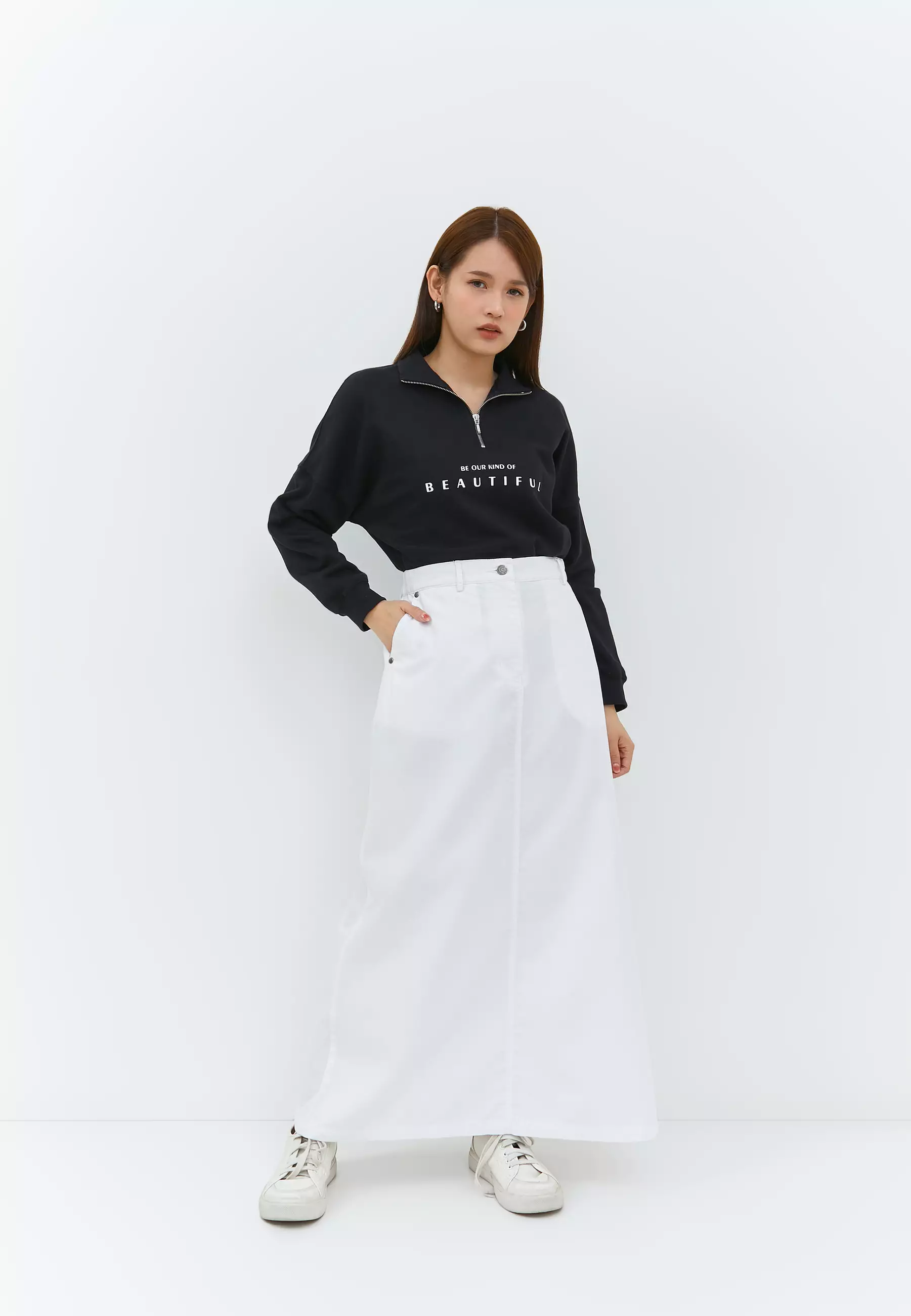 Juanita White Skirt (G.21119)