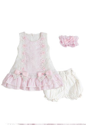 Jual Fiyora Leia Pink Cotton Baby Girl Dress Original Zalora Indonesia