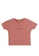 FOX Kids & Baby pink Smoke Pink Short Sleeves Cropped Tee A84E9KA245ADEBGS_1