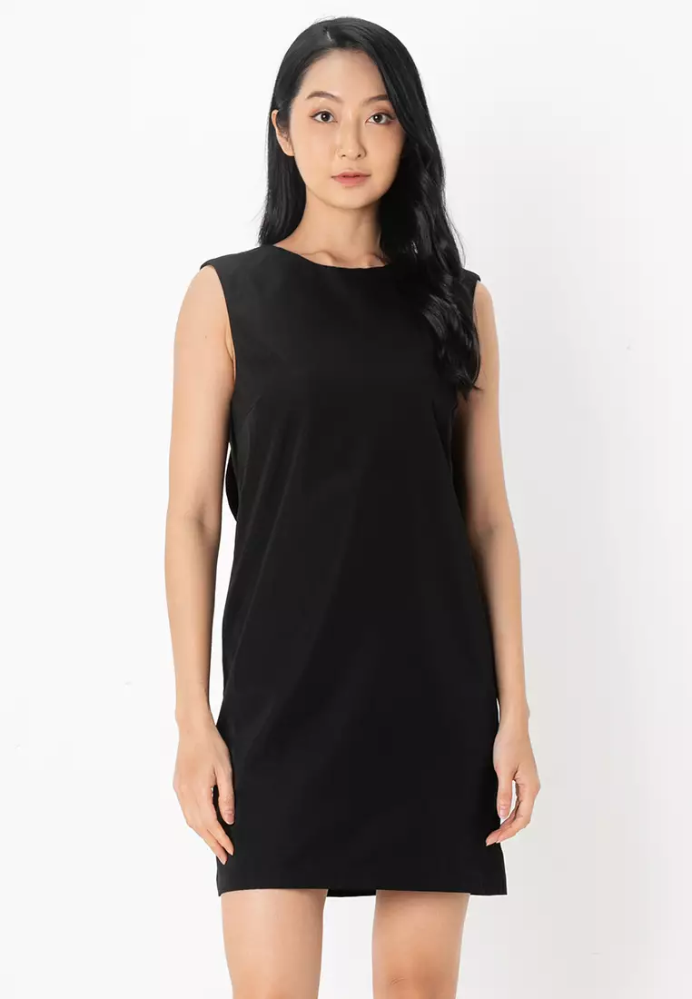 Bowie Sleeveless Bow Dress