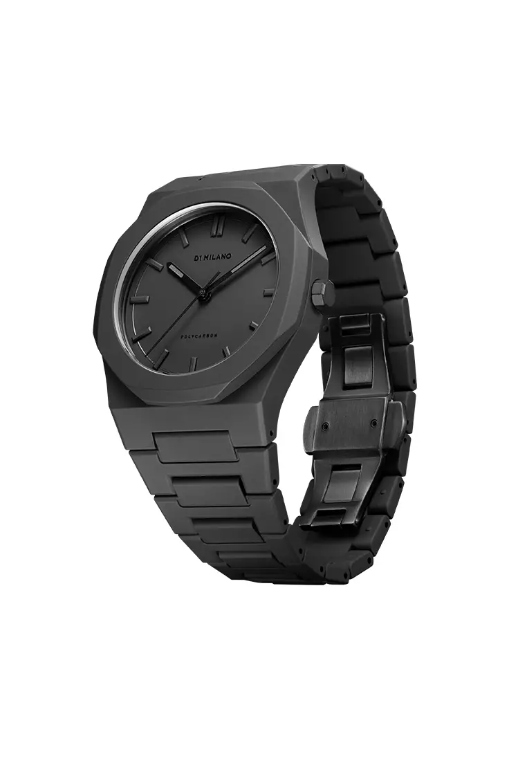 Shadow Polycarbon Bracelet Watch, 40.5 mm
