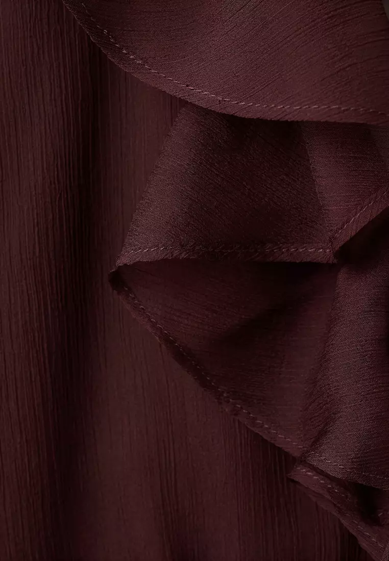 Fluid Ruffled Blouse