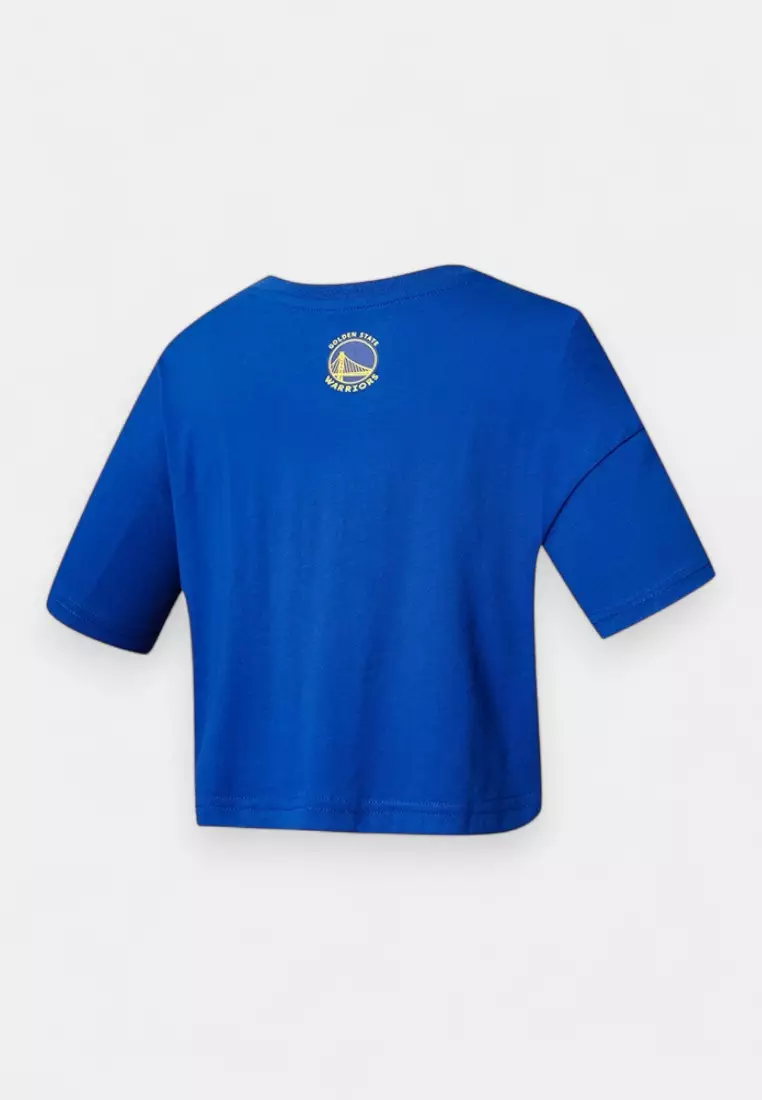 Golden State Warriors Crop Top for Women Box Fit
