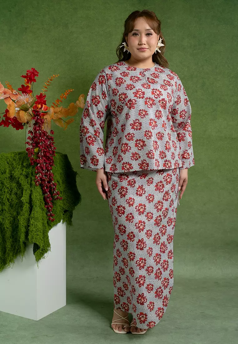 Miza Plus size Kurung Set