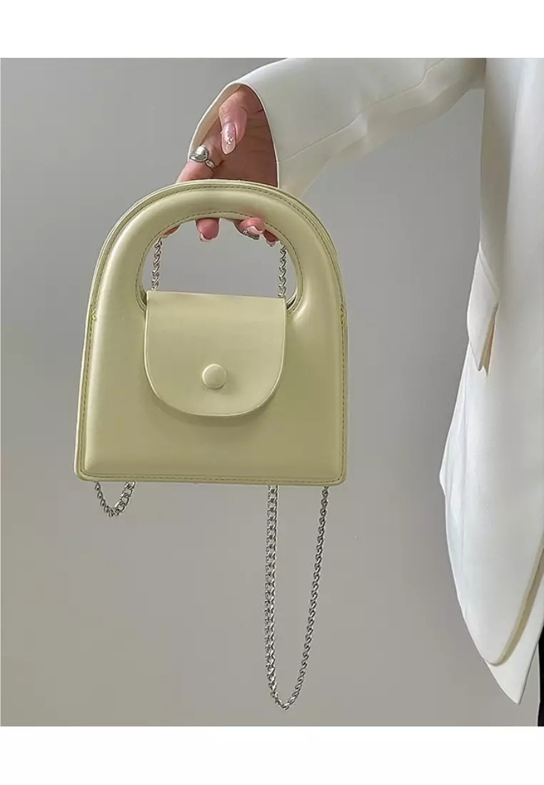 Tiny Alessha Yellow Mini Sling Crossbody Bag