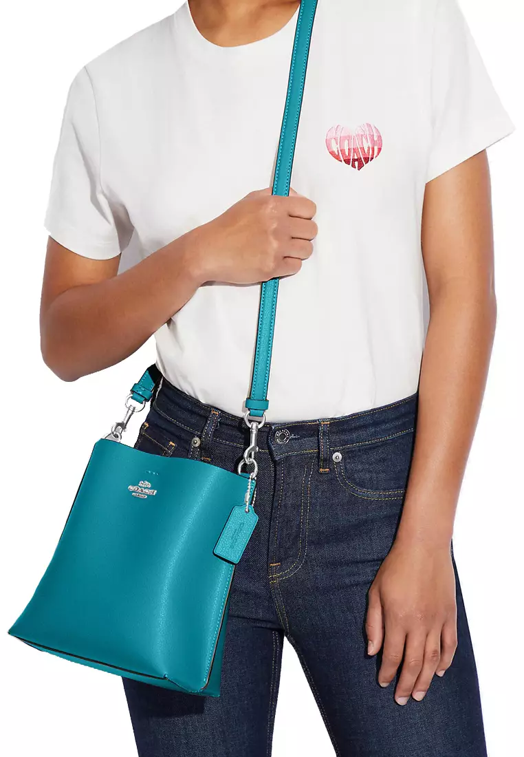 Buy Coach Coach Mollie Bucket Bag 22 in Teal CA177 Online | ZALORA Malaysia